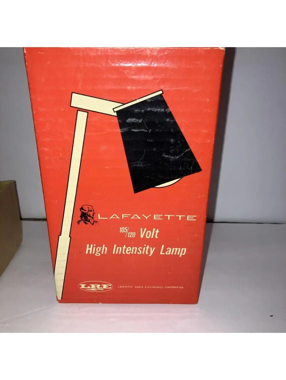 Vintage 1960’s Lafayette High Intensity Desk Lamp Adjustable Task Lamp NEW